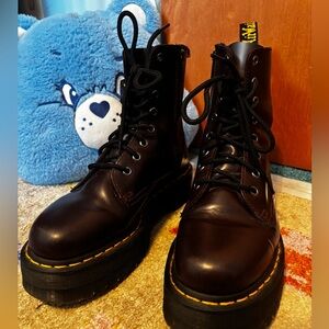 Doc Martens Jadon Platform. Real leather, broken in a bit. Size 8 Ladies